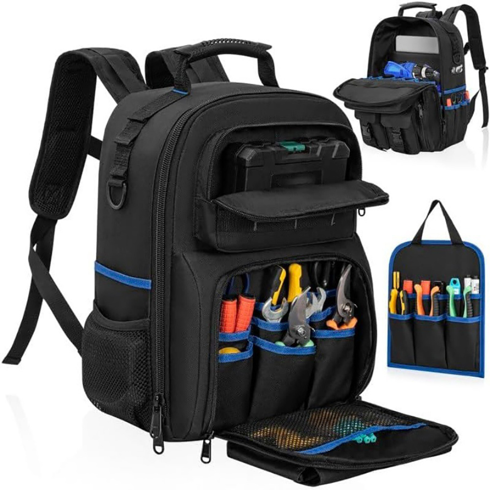 Backpack Insert Organizer - Ağır Hizmet Tipi Fermuarlı Alet Sırt