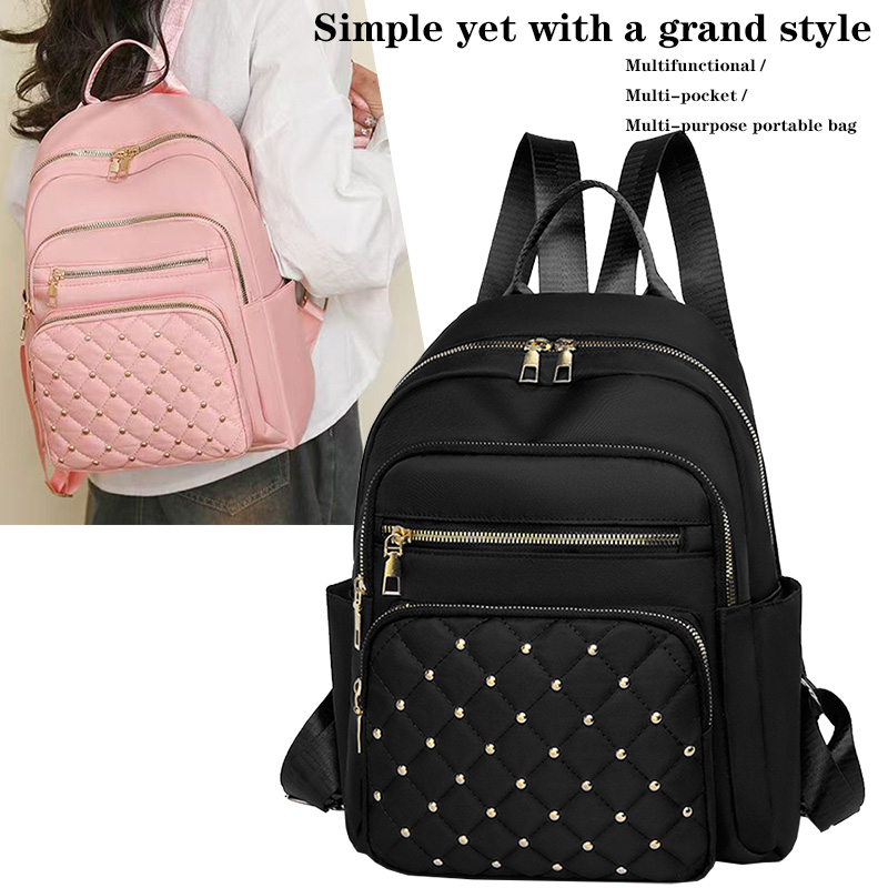 Mini Backpack Purse - Günlük Kullanım Yumuşak Kumaşlı Kadın Sırt