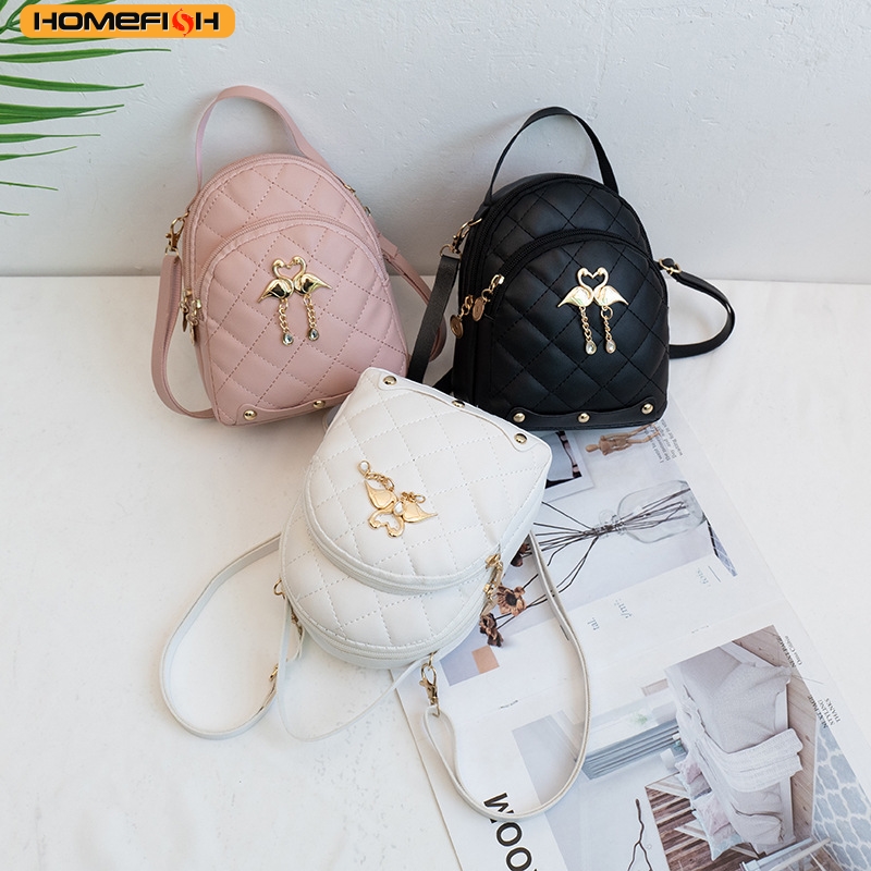 Mini Backpack Purse - HOMEFISH Kadın Moda Sırt Çantası Ins