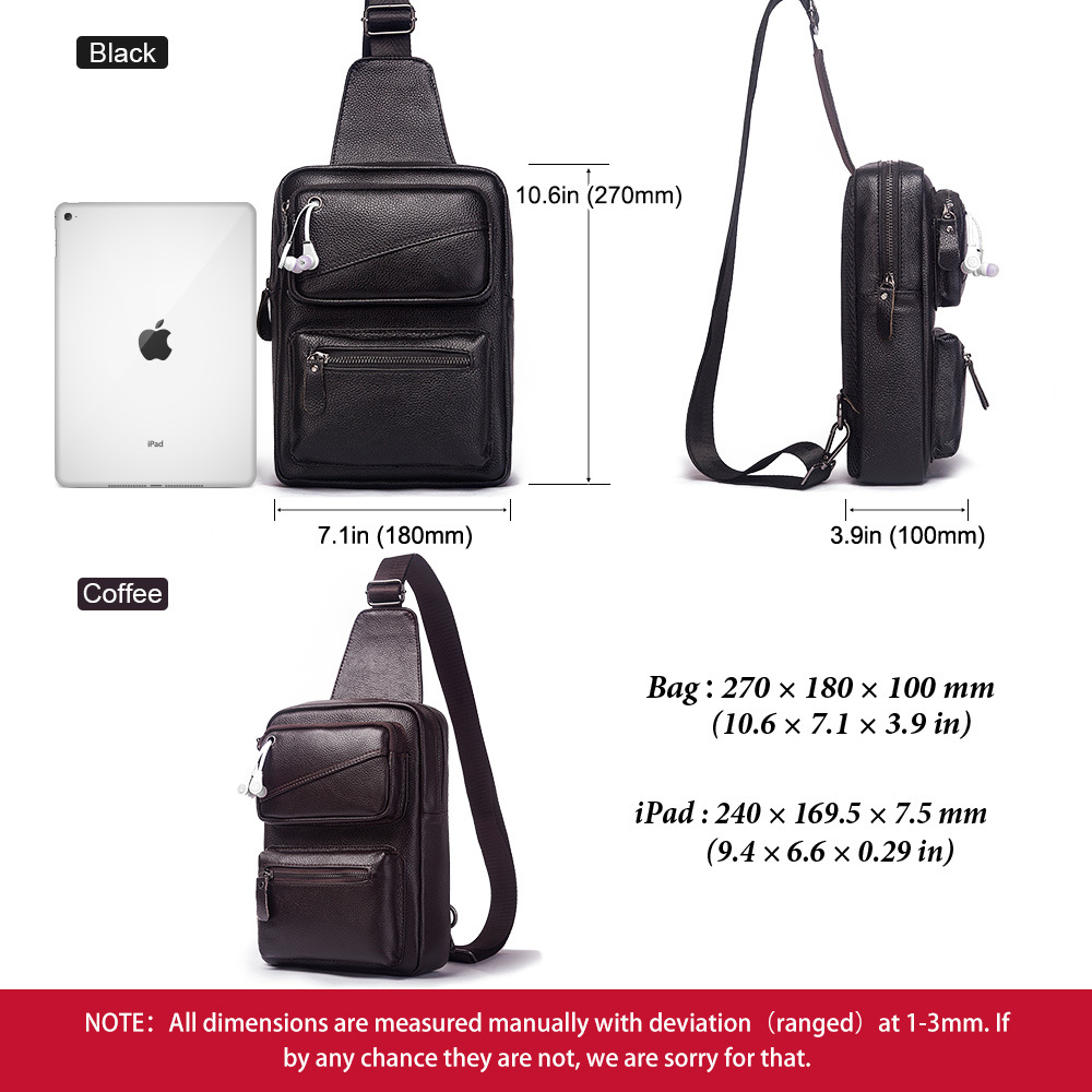 Moda İşlevli göğüs çanta erkek - Leather Backpack Vintage incelemesi ve fiyatı